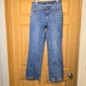 Classic Blue Straight Leg Women's Jeans